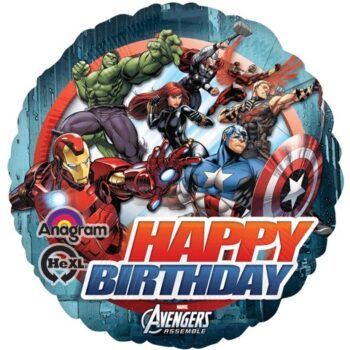 Palloncino Happy Birthday Avengers Assemble