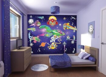 Murales Avventura con gli Alieni Walltastic