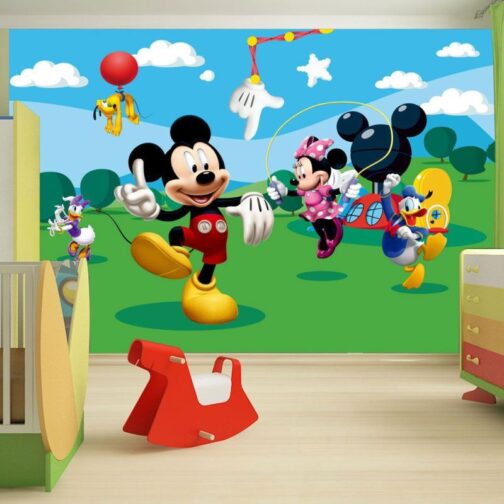 Fotomurale Topolino e Friends 254 x 360cm