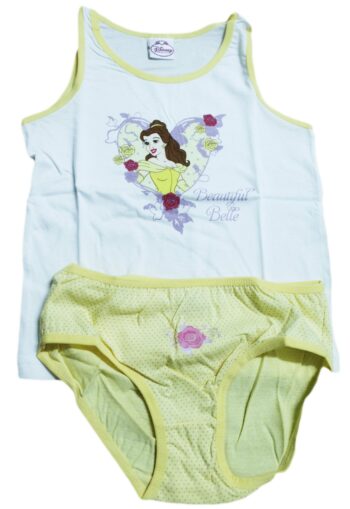 Set canottiera e slip Principesse Disney taglia 7/8 anni