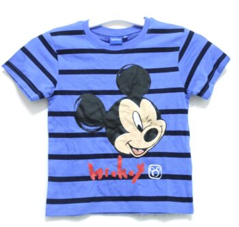 T-shirt righe Disney Topolino taglia 5 anni