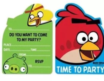 Inviti festa Angry Birds
