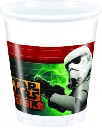 Bicchieri festa Star Wars Stormtrooper