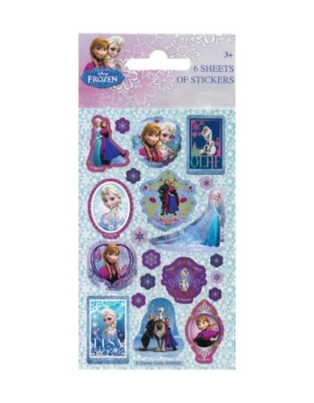 Set Stickers Disney Frozen 6 fogli