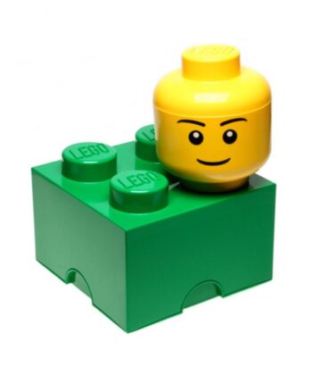 Scatola Mattoncino Lego Grigia