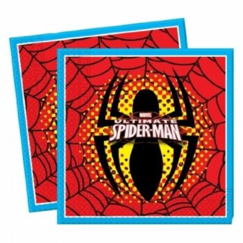 Tovaglioli per festa Spiderman Ultimate