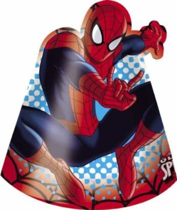 Cappellini per festa Spiderman