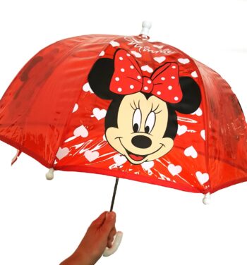 Ombrello Minnie Cuori trasparente