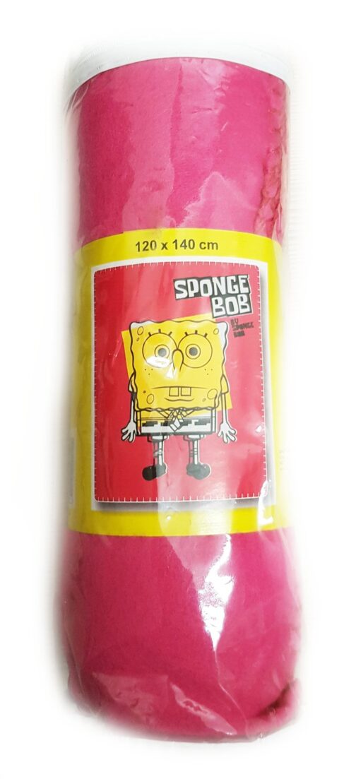 Plaid pile Spongebob Pink