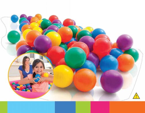 100 Palline colorate by Intex