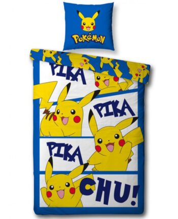 Pokémon Pikachu Parure copripiumino singolo