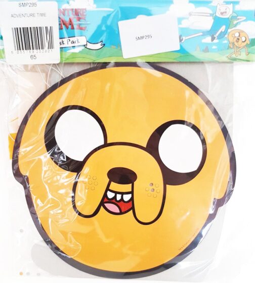 Adventure Time - Confezione 4 mascherine in cartoncino
