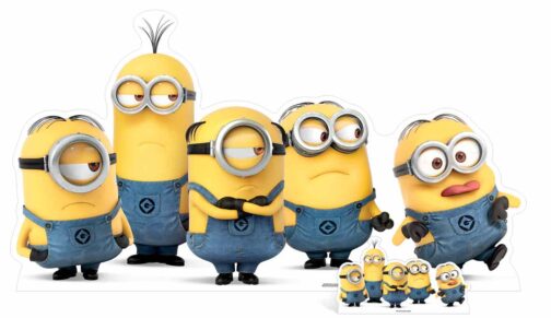 Minions - Sagoma cartonata di gruppo