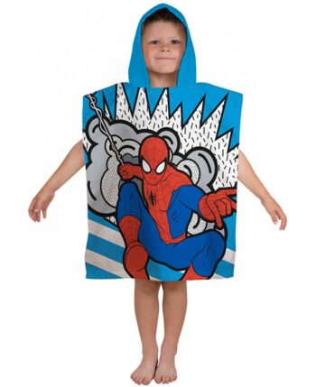 Accappatoio poncho Spiderman Comics