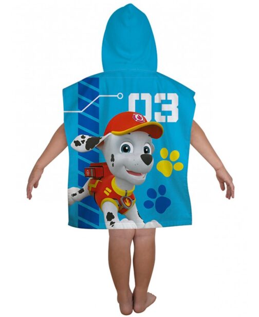 Accappatoio poncho Paw Patrol