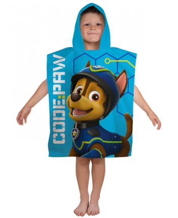 Accappatoio poncho Paw Patrol