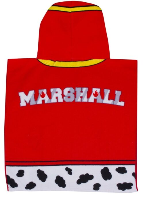 Accappatoio poncho Paw Patrol Marshall