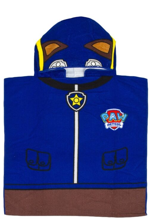 Accappatoio poncho Paw Patrol Chase