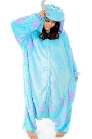 Pigiamone Kigurumi adulto Monsters & Co Sulley Large