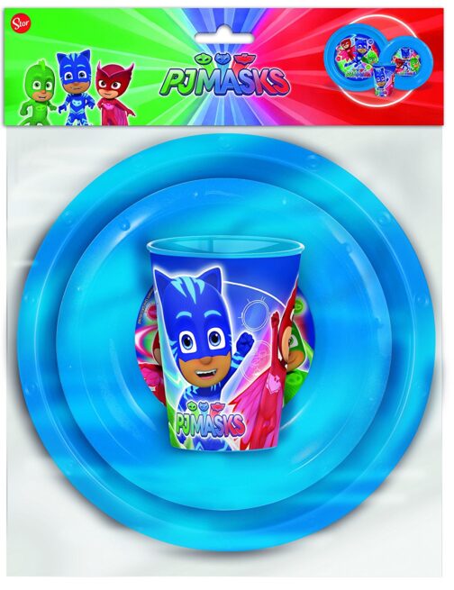 Set tavola Pj Masks Super Pigiamini