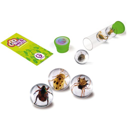 BUG'S WORLD TUBO CON 3 BIGLIE