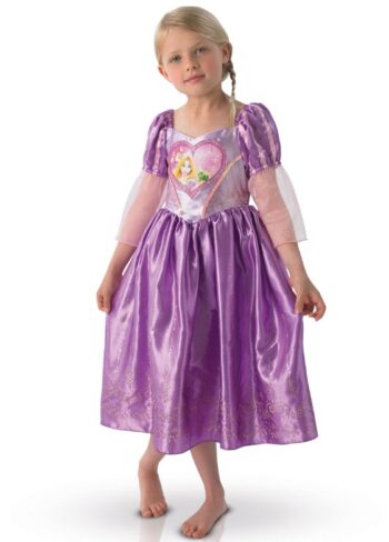 Costume Rapunzel Love taglia 7-8 anni