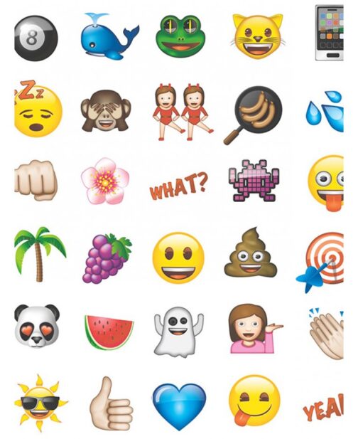 Carta da parati "Emoji" 10mt