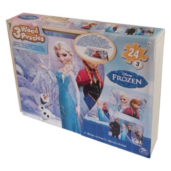 PUZZLE LEGNO FROZEN 6033124