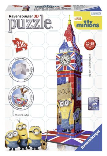 PUZZLE 3D BIG BEN MINIONS 12589