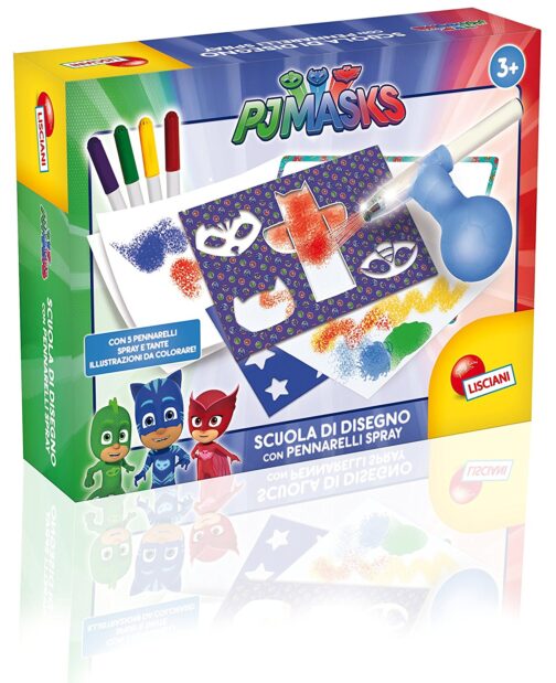 SUPER PIGIAMINI PJ MASKS SCUOLA DISEGNO 62959