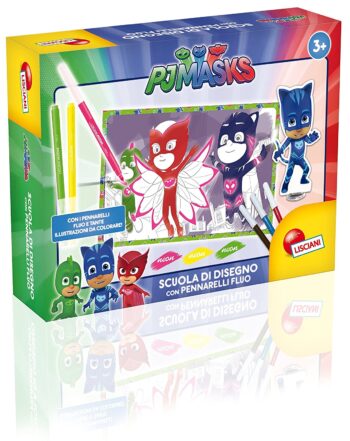 SUPER PIGIAMINI PJ MASKS SCUOLA DISEGNO 62966