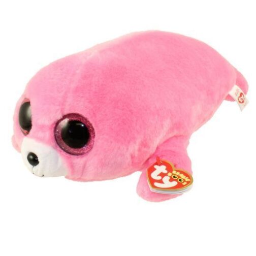 BEANIE BOO Peluche Foca Rosa 15 cm