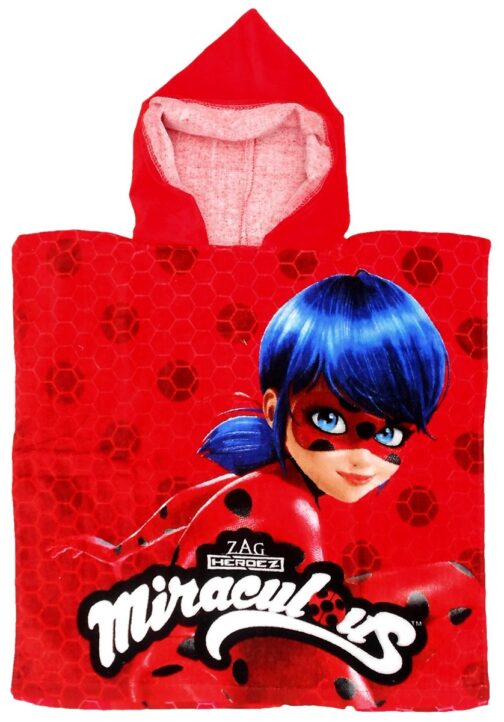 Miraculous Ladybug Accappatoio Poncho