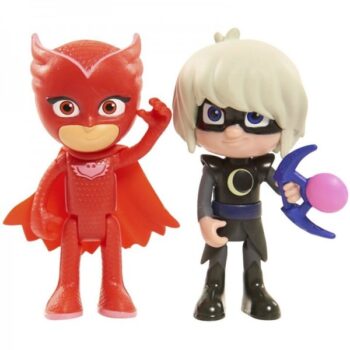 Pj Masks Blister 2 personaggi Gufetta e Lunetta