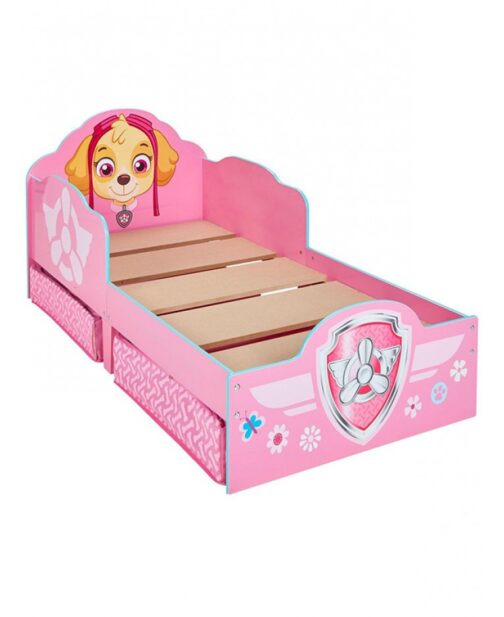 Paw Patrol lettino bimba Skye con cassetti