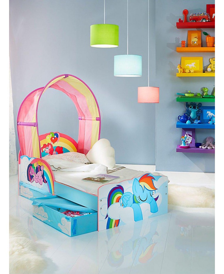 My Little Pony Lettino Bimba Con Cassetti-Letti Per Bambini