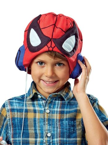 Spiderman Cappello con Cuffie audio incorporate
