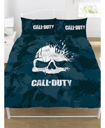 Call of Duty Parure copripiumino matrimoniale Broken Skull