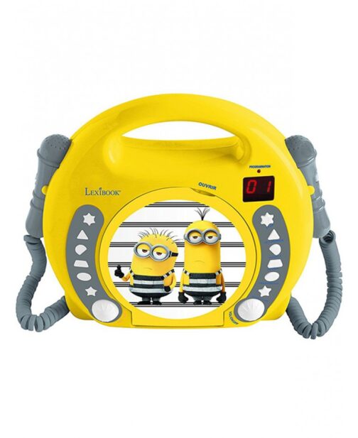 Minions CD Player con Microfoni