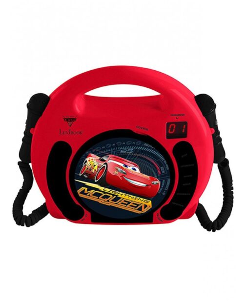 Disney Cars CD Player con Microfoni