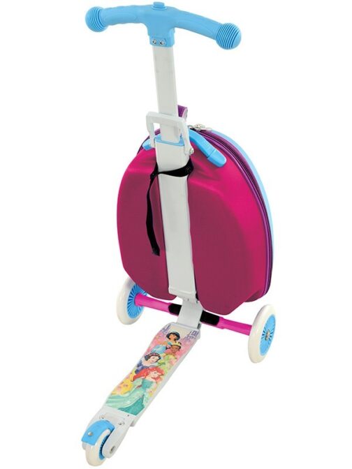 Principesse Disney Monopattino con valigia 3 in 1