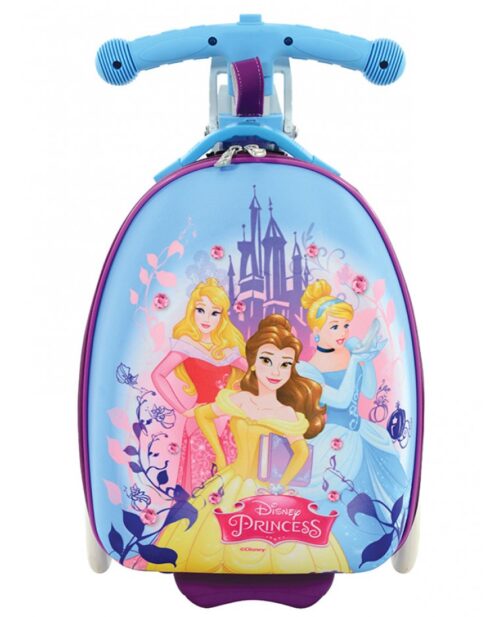 Principesse Disney Monopattino con valigia 3 in 1