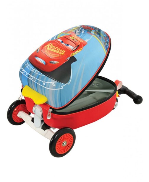 Disney Cars Monopattino con valigia 3 in 1