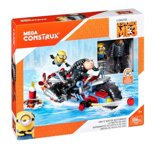 Mega Brands FDX82 - Cattivissimo Me 3 Gru Moto d'Acqua