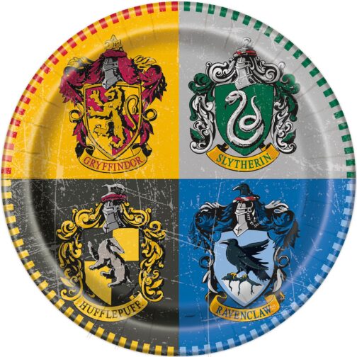 Harry Potter confezione 8 piatti festa a tema