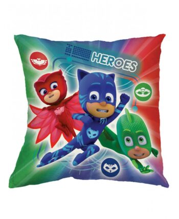 PJ Masks Cuscino Imbottito Eroi Vs Cattivi