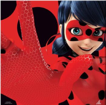 Miraculous Ladybug - Confezione 20 tovaglioli festa