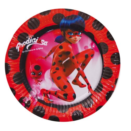 Miraculous Ladybug - Confezione 8 Piattini Torta