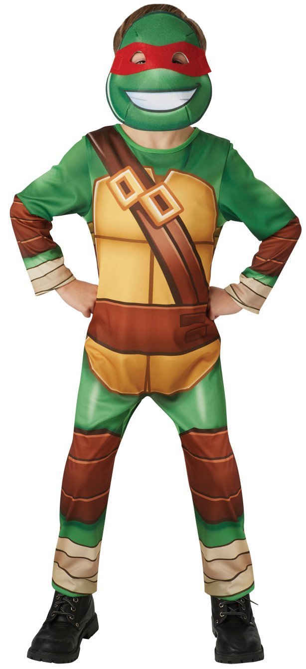 Costume da super eroe - Verde/Turtles - BAMBINO