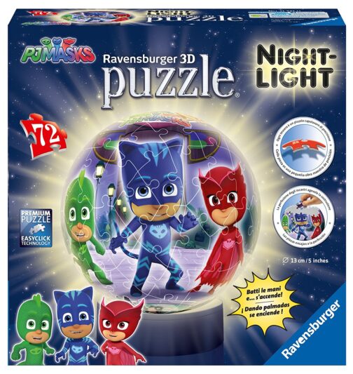 Puzzle 3D Luce Notturna PJ Masks